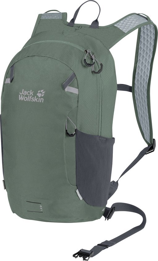 Jack Wolfskin Velo Jam 15 Backpack, groen