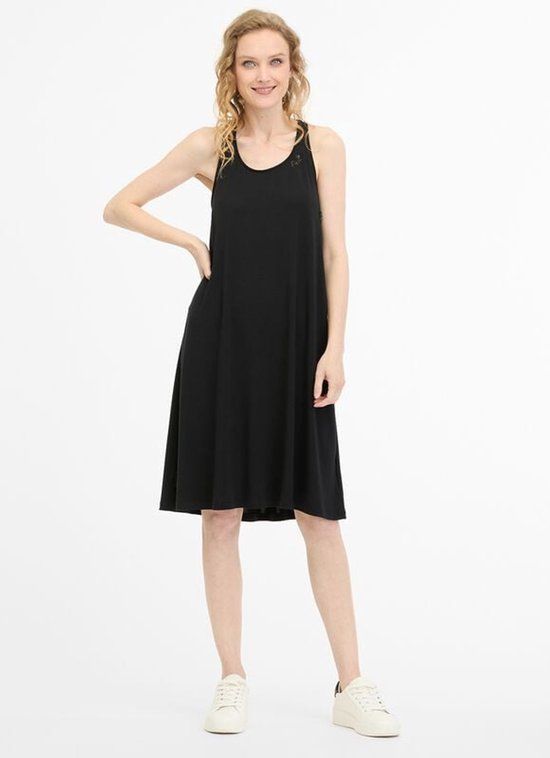 Ragwear Nairay Dames Midi-jurk - Zwart - XS