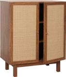 MCW Highboard MCW-M51 - Ladekast Dressoir - Walnoot Look - 98x79x42cm