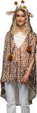 Boland Poncho Giraffe Volwassenen Dieren
