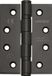 Häfele Charnière de porte acier inoxydable (304) noir 102x102x3 mm