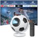 Projecteur Mini Football - Mini Projecteur - Android 14 - 170 Lumen Ansi - 180° Pivotant - Noir