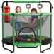 Trampoline pour enfants avec filet de sécurité et accessoires