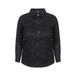 Exxcellent Suèdelook Jacket Plus Size - Zwart