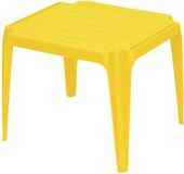 Pro Garden Kindertafel - Kunststof - Geel - 56 x 51 x 44 cm