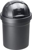 Rotho Roll Bob - prullenbak set 2 - 10L en 30L - zwart