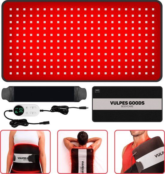 Vulpes Goods® BodyCare - Draagbare Infraroodband Rugband XL