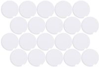 MAUL Magneet MAULpro rond 20 stuks 0,6 kg kunststof Ferriet bruchsicher erodiert lackiert Ø 2.9 x 1.1 cm wit