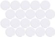 MAUL Magneet MAULpro rond 20 stuks 0,6 kg kunststof Ferriet bruchsicher erodiert lackiert Ø 2.9 x 1.1 cm wit