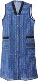 Ma Flodder Schort - Jasschort - Lila/blauw bloemetje-5 - M