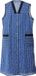Ma Flodder Schort - Jasschort - Lila/blauw bloemetje-5 - M