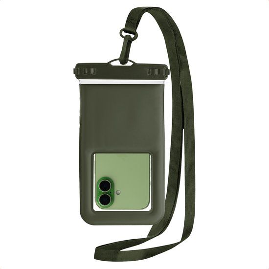 imoshion Floating Waterproof Pouch - Waterdicht Telefoonhoesje voor Onderwater - Universele Dry Bag - Donkergroen