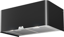ETNA RAW370ZWA Recirculatie Wandschouw Afzuigkap - 70 cm - Matzwart