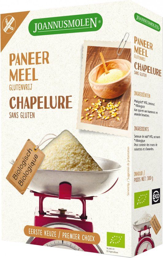 Joannusmolen Paneermeel Glutenvrij 300g