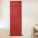 Radiateur design vertical Vitality – Rouge (Siamese Red) – 178 cm x 59 cm – Rang double