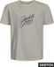 JACK & JONES Jorinwood Tee Ss Crew Neck Fst Jnr Garçon T-shirt Coton Coupe Regular Manches courtes Antique White 140