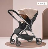 StarTech ALQ1 Kinderwagen - Opvouwbaar - Zwenkbaar - Verstelbaar in ligpositie - Katoen - Draagvermogen tot 15 kg - Khaki