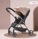 StarTech ALQ1 Kinderwagen - Opvouwbaar - Zwenkbaar - Verstelbaar in ligpositie - Katoen - Draagvermogen tot 15 kg - Khaki