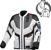 Macna Travelair Veste de moto en textile Noir/Gris Taille 2XL