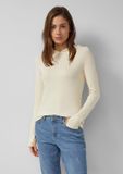 s.Oliver T-shirt Vrouwen Lichtbeige Viscose