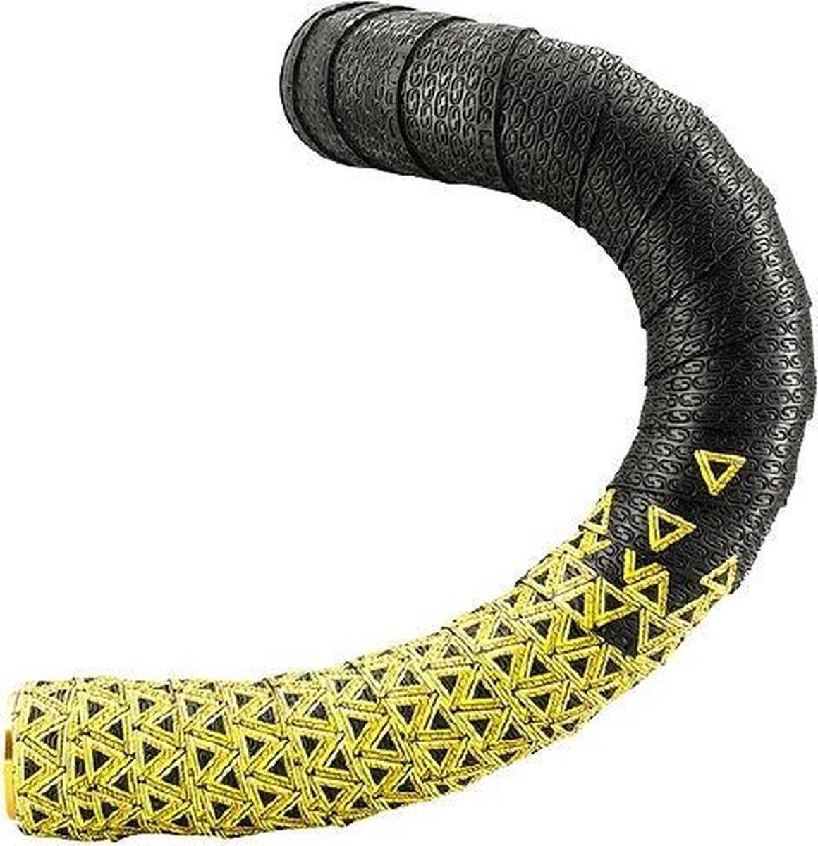 Deda Stuurtape 200 X 3 Cm Eva/pu 2,5 Mm Zwart/geel 3-delig