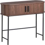Beliani BRADLEY - Consoletafel - Donkerbruin - MDF