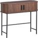 Beliani BRADLEY - Consoletafel - Donkerbruin - MDF