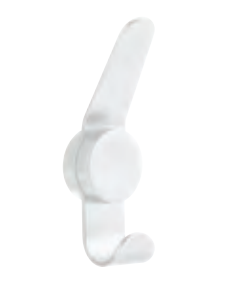 Zone Denmark PUCK Handdoekhaak - Wit - 23 cm