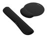 Natec NPF-2195 Tapis de souris noir avec support poignet