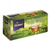 Meßmer 25 sachets menthe poivrée, frais et épicé, 12 paquets