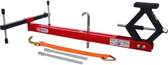 KS Tools 160.0095 Universele motor-steuntraversen set, 4-dlg