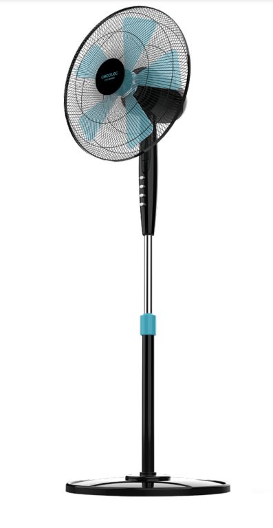 Cecotec EnergySilence 510 - Floor Fan - Black, Blue, Metallic
