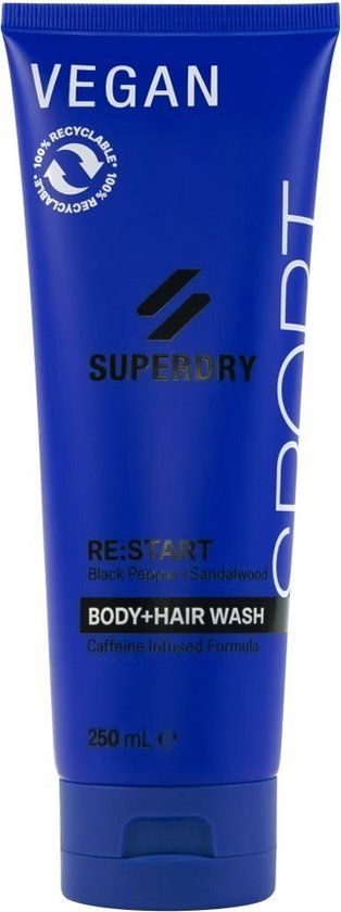 Superdry Re:start Douchegel Heren - 250 ml
