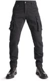 Pando Moto Desert Cargo Motorfiets Textiel Broeken Zwart Maat 31/34