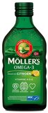 Möller's Omega-3 Citroen - 250 ml - Visolie - Levertraan - Voedingssupplement - Met vitamine D