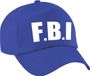 Bellatio Decorations Blauwe F.B.I politie agent verkleed pet / baseball cap voor jongens en meisjes