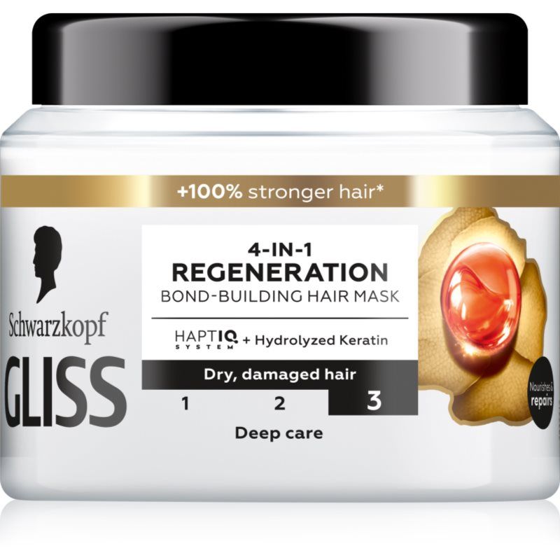 Schwarzkopf Gliss Aqua Revive 4-in-1 Hair Mask 400ml