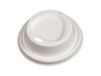 Tessera Bio Products Q0080WB Triangle suikerriet deksel, wit, 80 mm diameter, 50 stuks