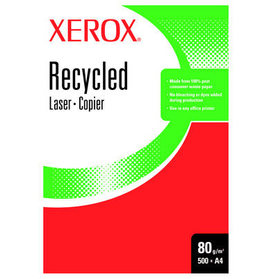 Xerox Recycled Paper A4, White