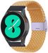 By Qubix Qubix - Braided Nylon Watch Strap for Garmin Venu 4 (45mm) - Yellow