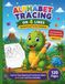 Alphabet Tracing on 4 Lines: Handwriting Practice Workbook for Preschool & Kindergarten Kids | Learn Uppercase & Lowercase Letters A–Z with Fun Tracing Activities| Black & White interior | 120 pages