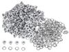 OEM Jeu de rivets métalliques, 300 pièces, 3 mm, de couleur blanche, avec rondelles