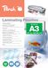Peach Lamineerfolie A3-80 Mic - 125 pouches
