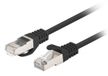 Lanberg PCF6-20CC-0150-BK câble réseau Noir 1,5 m Cat6 F/UTP (FTP) Rond