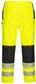 Portwest PW3 Hi-Vis Dames Regenbroek PW386 - Geel/Zwart - M