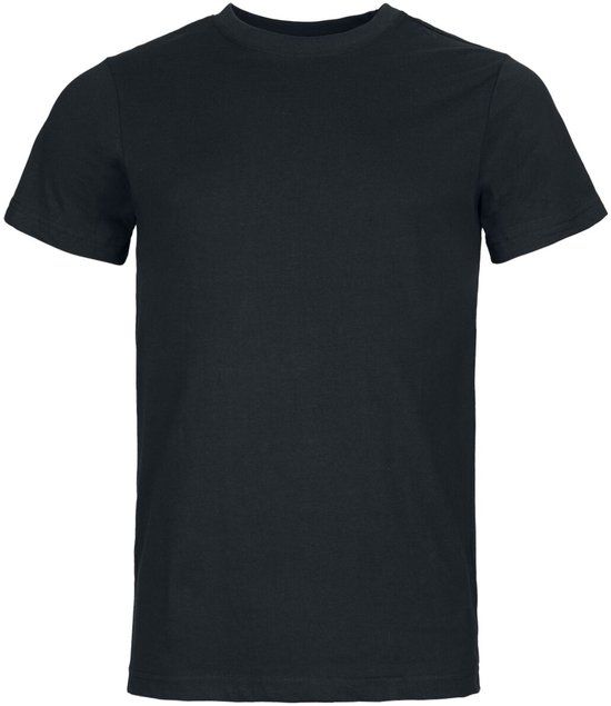 Build Your Brand Heren T-shirt - Zwart - XL