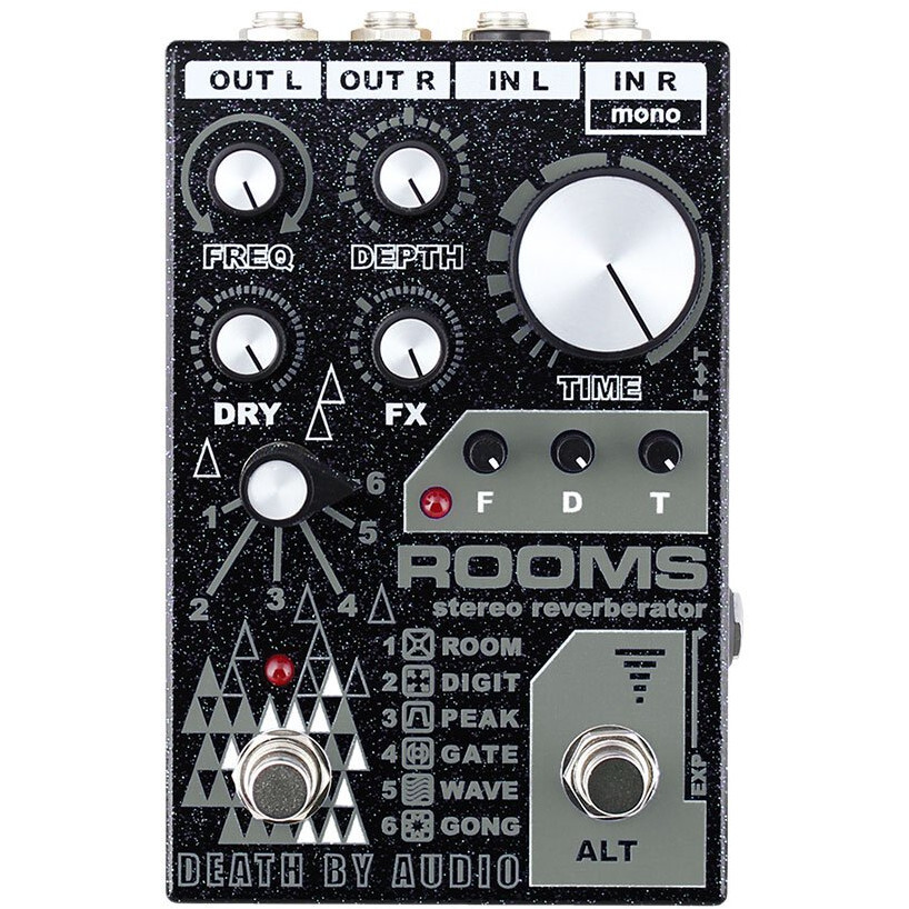 Death By Audio Rooms Stereo Reverberator