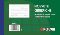 Ontvangstblokken Generieke Ontvangstblokken 2 kopieën 50 modules formaat 17 x 10 cm Pack van 1 blok