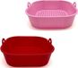OEM Shenzhen Haorui Industrial Technology Co., Ltd. 2 stuks siliconen mal voor heteluchtfriteuse, 21,5 cm