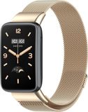 Strap-it Milanese band - champagne - Geschikt voor Xiaomi Smart Band 7 Pro